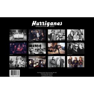 Hurriganes - Kalenteri 2022