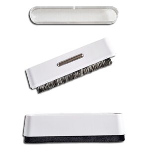 White Edition Record Brush 2 in 1