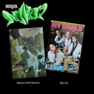Aespa – MY WORLD CD ZINE Version