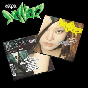 Aespa – MY WORLD CD POSTER Version NINGNING Cover