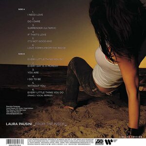 Laura Pausini – From The Inside LP Coloured Vinyl