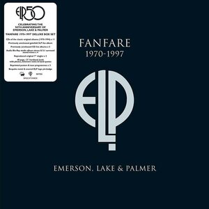 Emerson, Lake & Palmer ‎– Fanfare 1970 - 1997 3LP+2x7"+11CD+Blu-ray Box Set