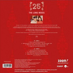 Bad Boys Blue – 25 (The Long Mixes - Extended Versions) LP