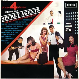 Roland Shaw And His Orchestra – Themes For Secret Agents LP