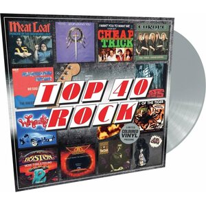 Various Artists – Top 40 Rock LP Coloured Vinyl