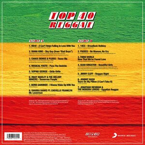 Various Artists – Top 40 Reggae LP Coloured Vinyl