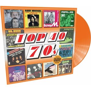 Various Artists – Top 40 70s LP Coloured Vinyl
