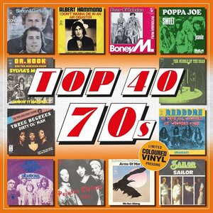Various Artists – Top 40 70s LP Coloured Vinyl
