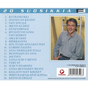 Joel Hallikainen ‎– Kuurankukka - 20 Suosikkia CD