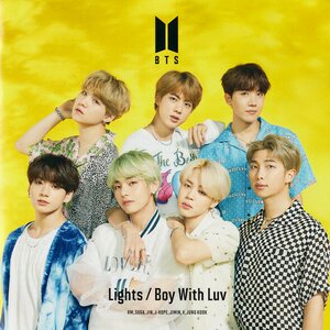 BTS ‎– Lights / Boy With Luv CD