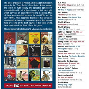An Easy Introduction To The Blues - Top-16 Albums 8CD Box Set