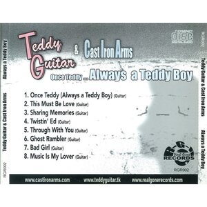 Teddy Guitar & Cast Iron Arms – Once Teddy Always A Teddy Boy CDm