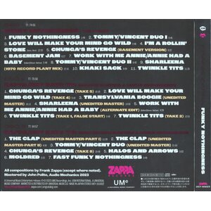 Frank Zappa – Funky Nothingness 3CD Japan