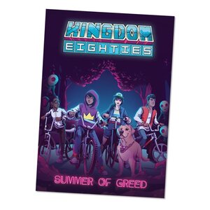 ORIGINAL GAME SCORE BY ANDREAS HALD – KINGDOM EIGHTIES 2LP Coloured Vinyl