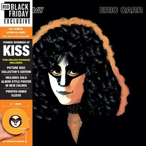 Eric Carr of KISS – Rockology: The CD Picture Disc Edition