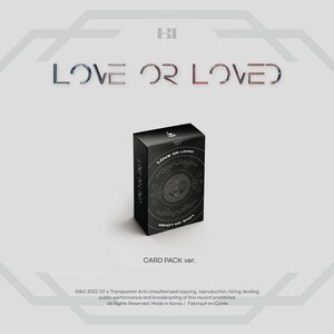B.I – Love or Loved Part.1 CD