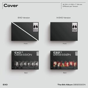 EXO ‎– OBSESSION CD