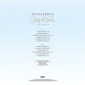 Sandra – Stay In Touch - The Album LP Blue Vinyl