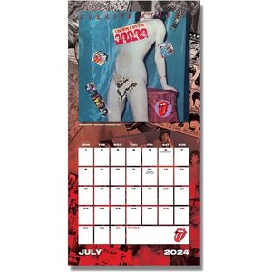 ROLLING STONES 2024 SQUARE CALENDAR
