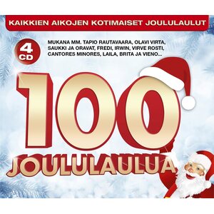 Kaikkien aikojen kotimaiset joululaulut – 100 joululaulua 4CD