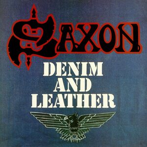 Saxon ‎– Denim And Leather LP Coloured Vinyl