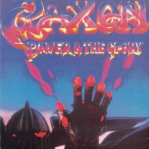 Saxon ‎– Power & The Glory LP Coloured Vinyl