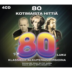 80 Kotimaista Hittiä 80-Luku 4CD