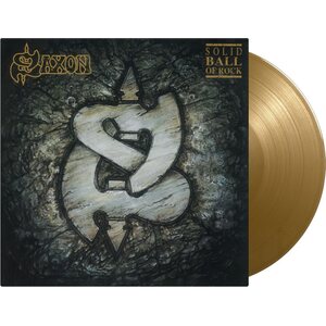 Saxon – Solid Ball Of Rock LP Coloured Vinyl