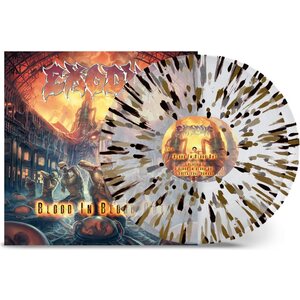 Exodus – Blood In Blood Out 2LP Transparent with Gold/Black Splatter Vinyl