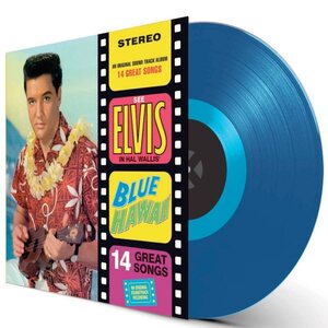Elvis Presley ‎– Blue Hawaii LP Blue Vinyl