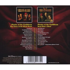 Klaus Badelt And Hans Zimmer – Pirates Of The Caribbean: The Curse Of The Black Pearl / Pirates Of The Caribbean 'Dead Man's Chest' 2CD