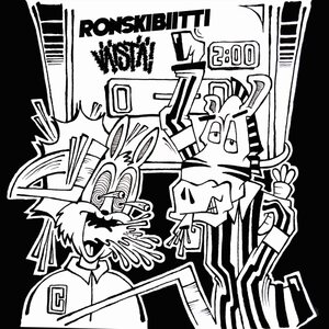 Ronskibiitti/Väistä! – Split EP 7" Black Vinyl