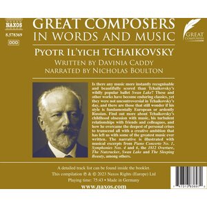 Tchaikovsky – Great Composers In Words & Music CD
