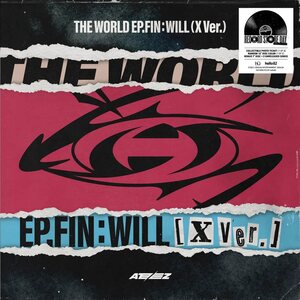 Ateez – THE WORLD EP.FIN : WILL (X Ver.) LP+7" Coloured Vinyl