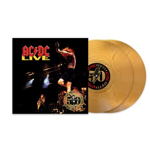 AC/DC ‎– LIVE 2LP Coloured Vinyl