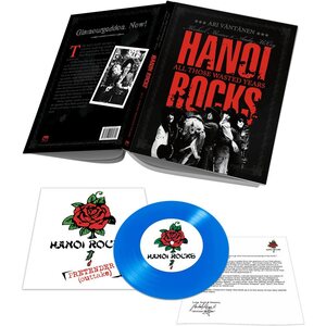 Hanoi Rocks – All Those Wasted Years - Book + 7" Blue Vinyl