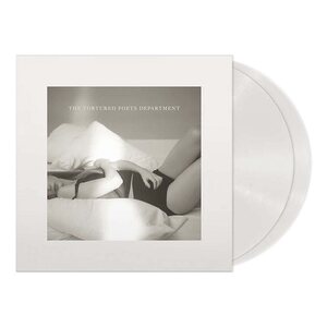 Taylor Swift - The Tortured Poets Department 2LP Ghosted White Vinyl