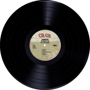 Damage – Recorded live off the board at CBGB LP Coloured Vinyl