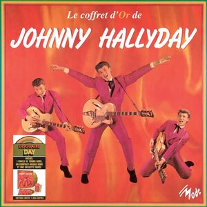 Johnny Hallyday – La Coffret D'Or CD+MC+LP Box Set Coloured Vinyl