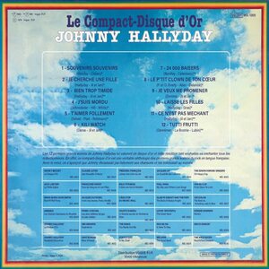 Johnny Hallyday – La Coffret D'Or CD+MC+LP Box Set Coloured Vinyl
