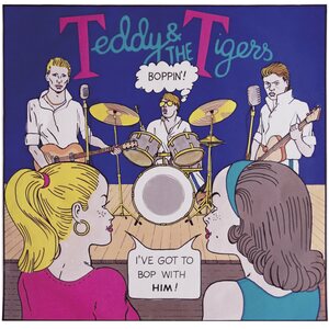 Teddy & The Tigers ‎– Boppin' CD