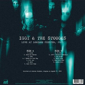Iggy & The Stooges – Live at Lokerse Feesten, 2005 LP Coloured Vinyl