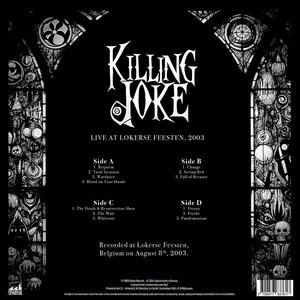 Killing Joke – Live At Lokerse Feesten, 2003 2LP+CD Coloured Vinyl