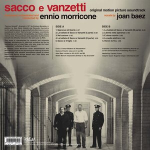 Ennio Morricone – Sacco e Vanzetti (Music From The Motion Picture) LP Coloured Vinyl