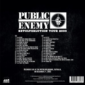 Public Enemy – Revolverlution Tour, 2003 2CD