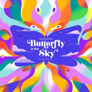 Octopus Project (Featuring The Flaming Lips) – Butterfly in The Sky 2LP Coloured Vinyl