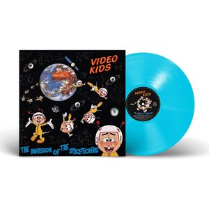 Maschina Records Video Kids – The Invasion Of The Spacepeckers LP Blue Vinyl