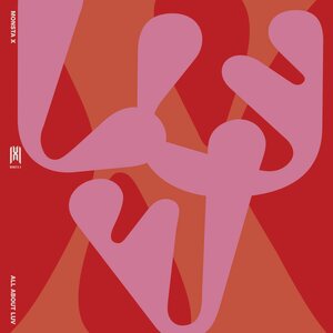 Monsta X ‎– All About Luv LP Colored Vinyl