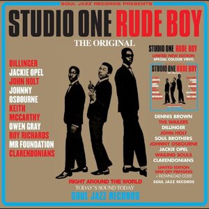 Soul Jazz Records presents – STUDIO ONE RUDE BOY 2LP Coloured Vinyl
