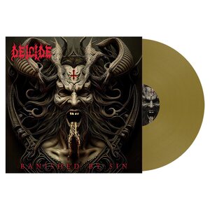 Deicide – Banished By Sin LP Gold Opaque Vinyl